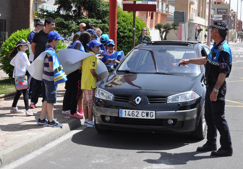Imagen de Patrullas infantiles en Santa Marta de Tormes (Salamanca) para concienciar a toda la ciudadanía