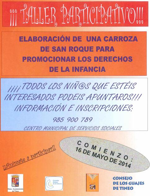 Imagen de El Consejo de los Guajes de Tineo contará con una carroza en sus fiestas patronales para promocionar los derechos de la infancia