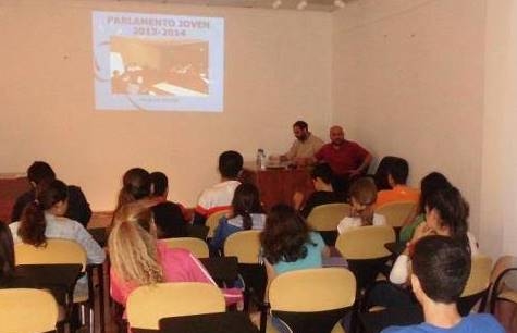 Imagen de Clausura del Parlamento Joven en Bollullos de la Mitación (Sevilla)