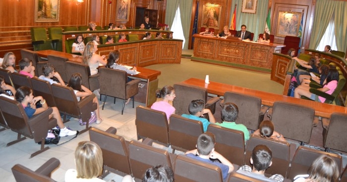 Imagen de El pleno infantil en el Ayuntamiento de Marbella debate cuatro mociones planteadas por los escolares