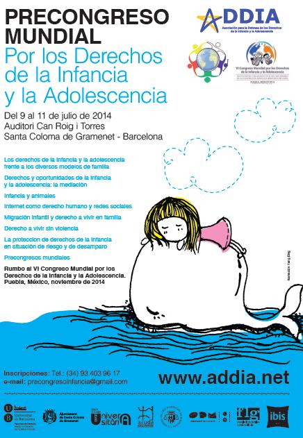 Imagen de Precongreso Mundial por los Derechos de la Infancia y la Adolescencia en Santa Coloma de Gramenet (Barcelona)