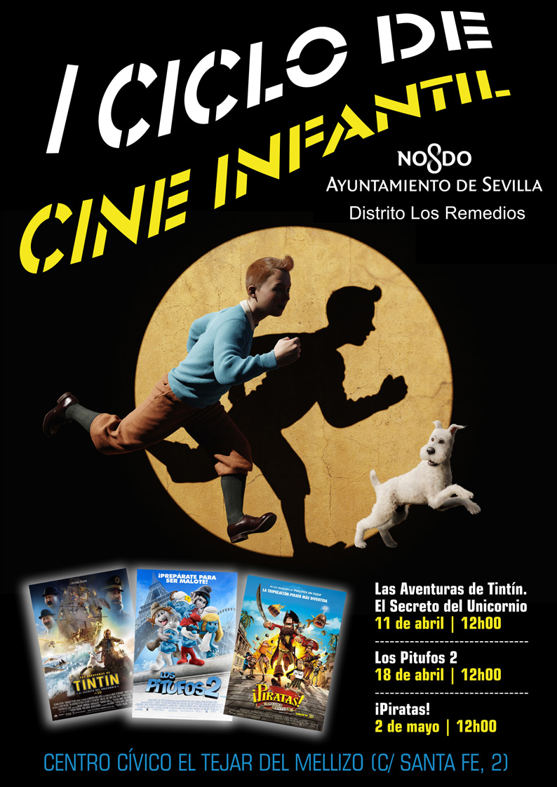 Imagen de ‘I Ciclo de Cine Infantil’ en el Distrito Los Remedios (Sevilla)