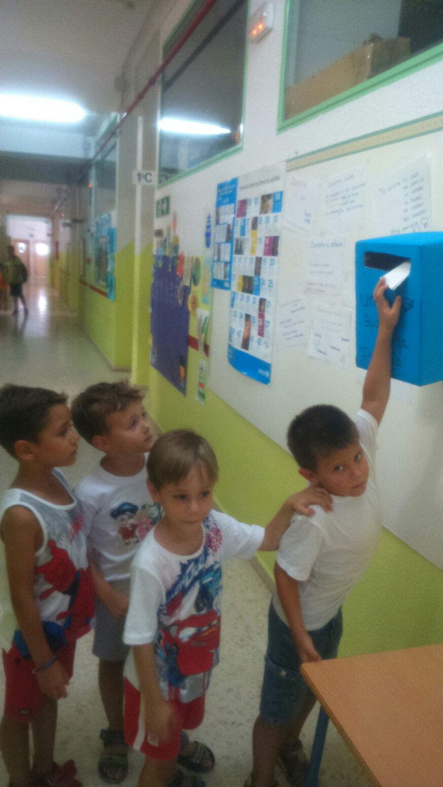 Imagen de ‘Buzones de Infancia’ en las escuelas de verano en Fuente Palmera (Córdoba)