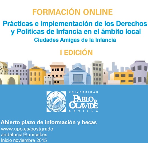 Imagen de Matrícula abierta: fórmate en derechos y políticas de infancia en el ámbito local