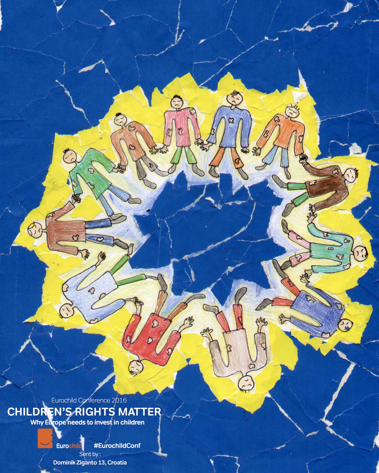 Imagen de ¿Cómo dibujaría un niño la situación de sus derechos en la Europa de hoy?