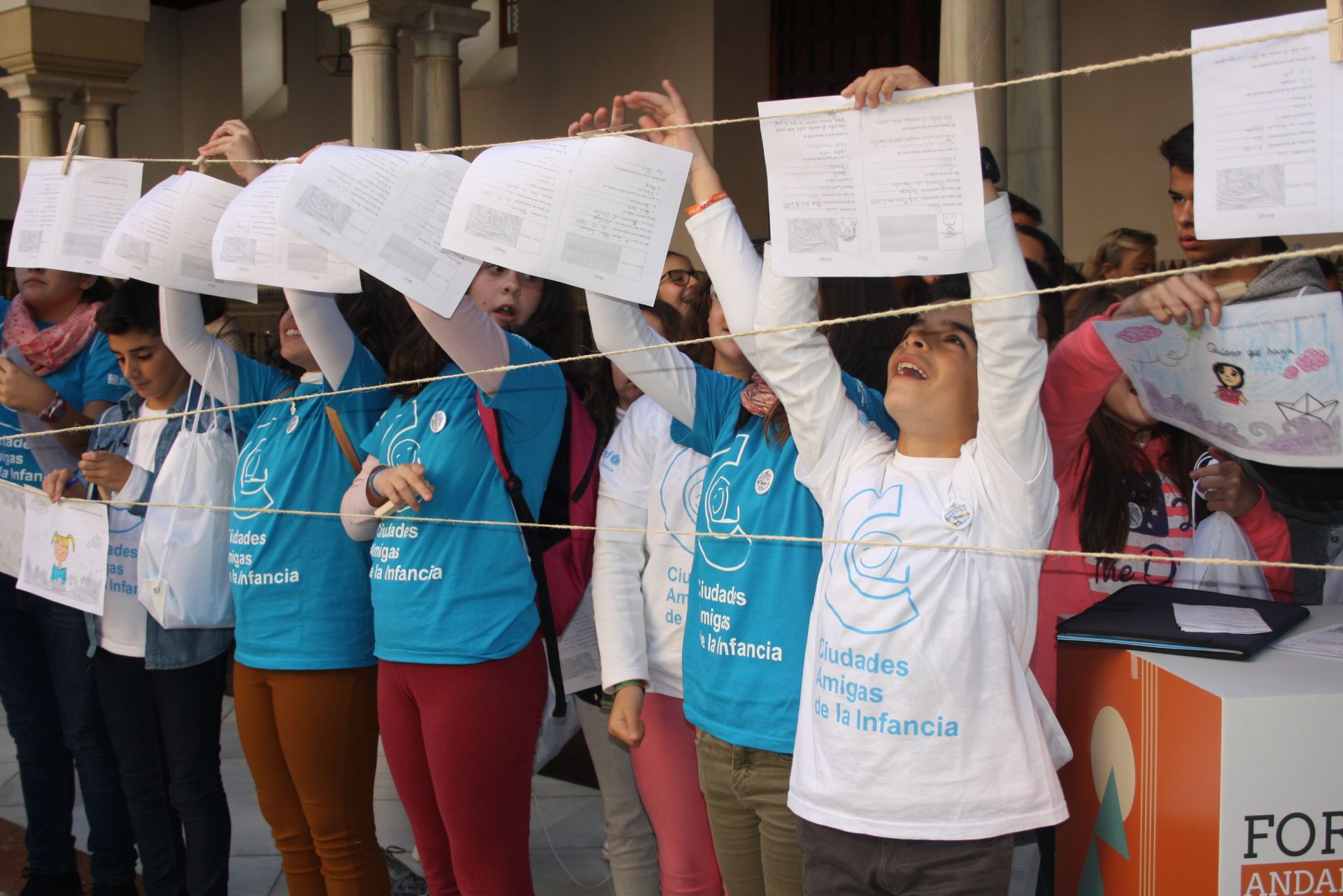 Imagen de La infancia de Andalucía toma la palabra y pide más protección para los niños refugiados