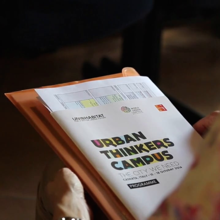 El primer Campus de Pensadores Urbanos tuvo lugar en 2014 en Caserta, Italia.