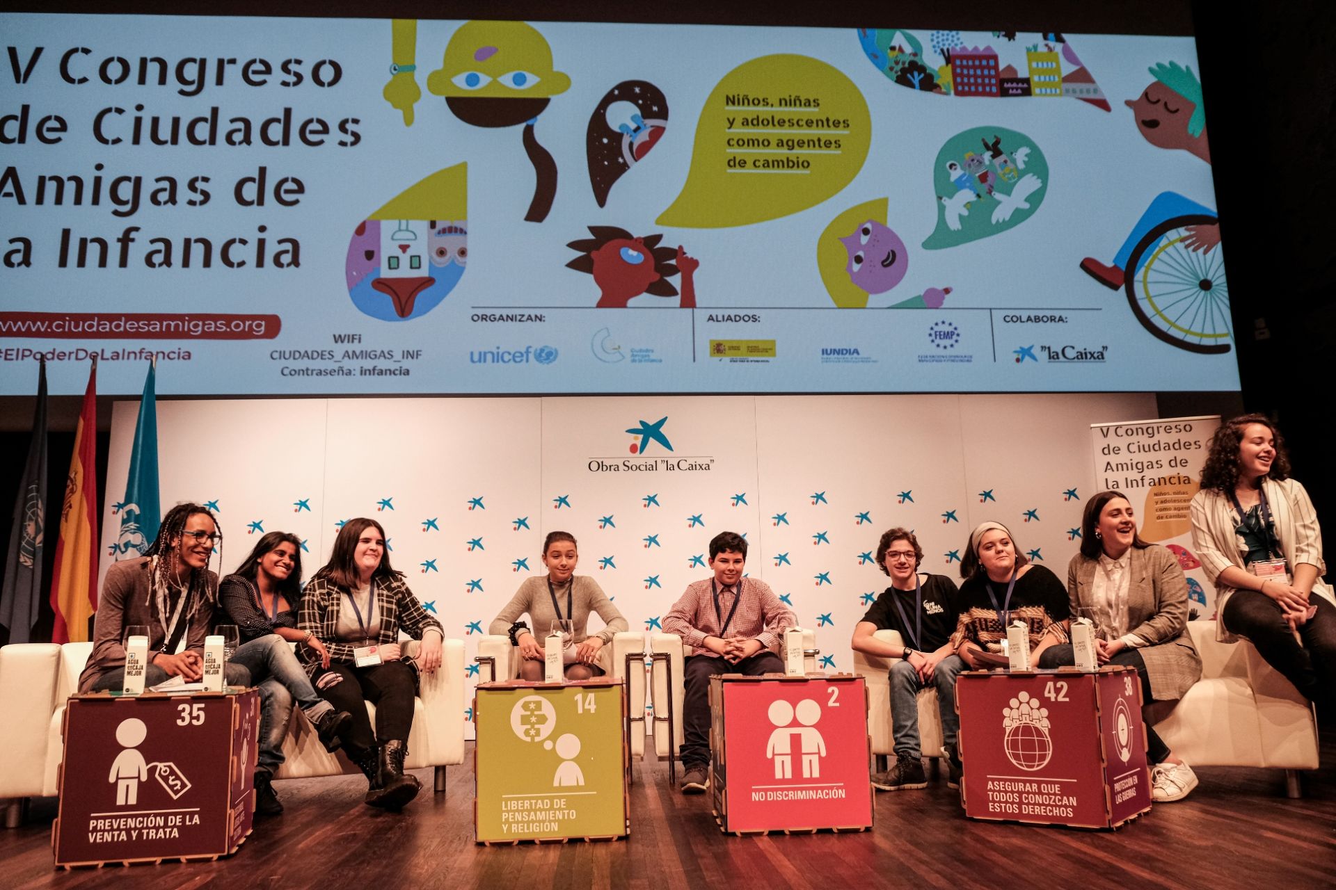 Fotos del Congreso CAI Unifef 25-11-2019. Charlas, Mesas de Dialogo y Talleres.