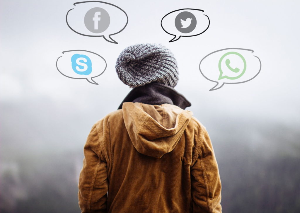 Redes sociales y comunicación online / Imagen de dominio público