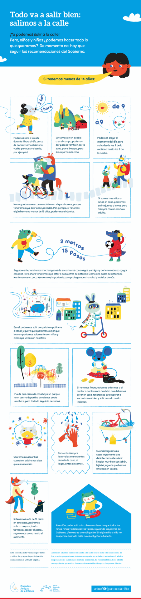 Imagen de Pautas y recomendaciones para la salida a la calle de niños y niñas