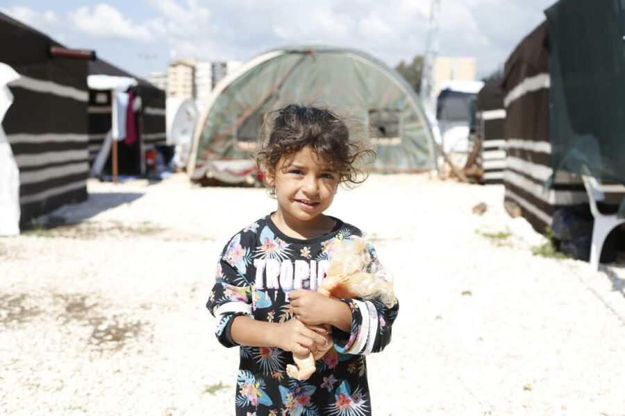 niños y niñas refugiados