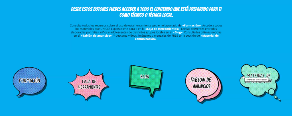 Paso a paso de la herramienta web para grupos locales de participación